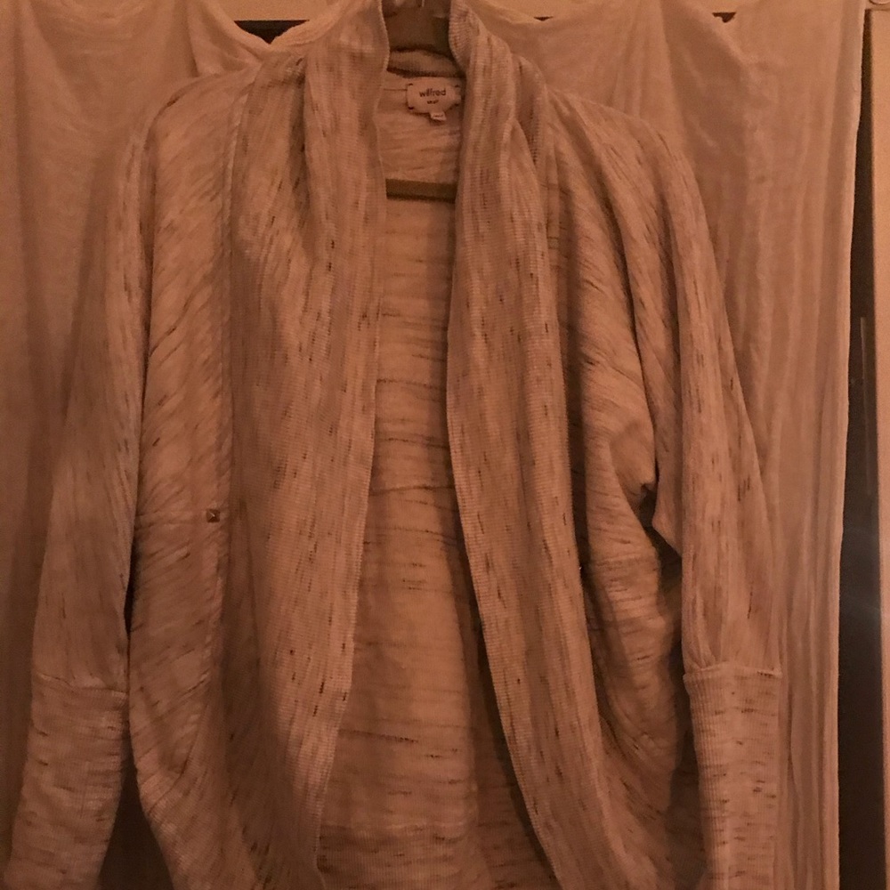 •white/gray marble cardigan•